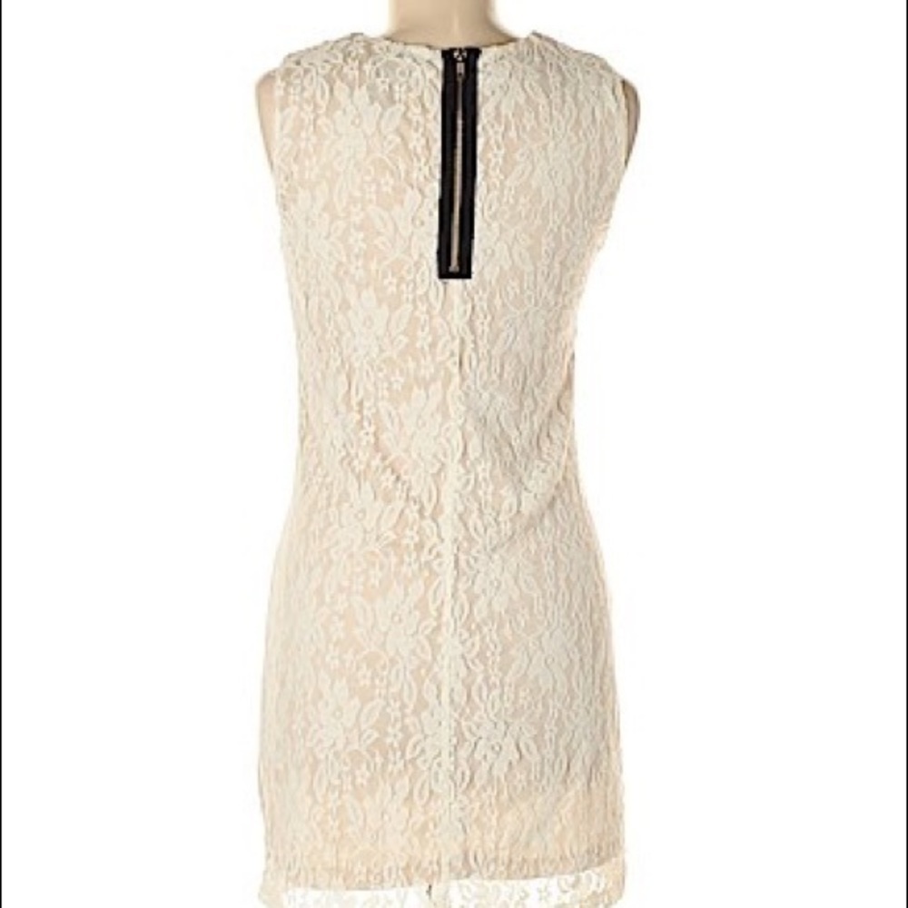 Mini Beige Dress - Picture 2 of 4